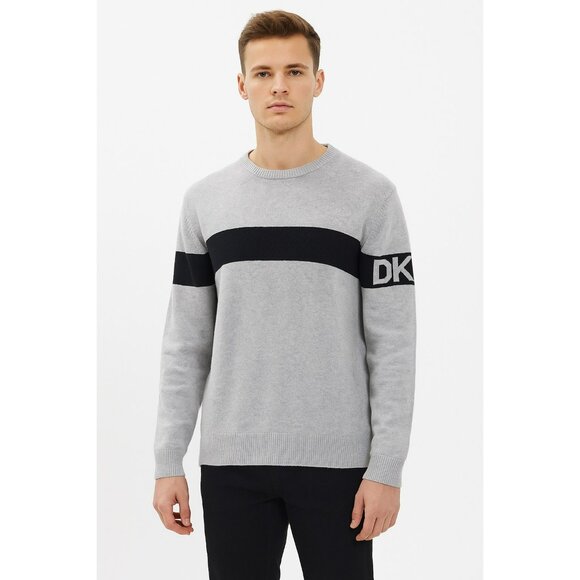 NWT DKNY Men’s Crewneck Sweater Size L Retail $90 - Picture 1 of 7